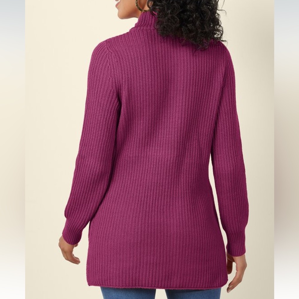 *NEW* Soft Surroundings Highland Tunic Sweater - Picture 2 of 14